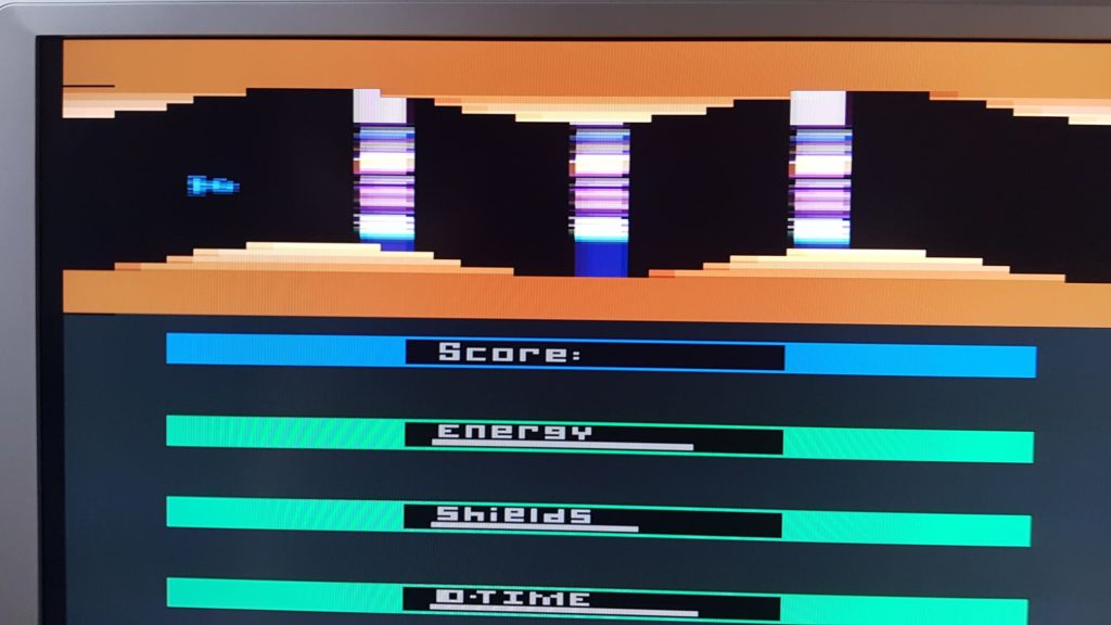GS-Green-Retro-IT Atari 2600 Spiel Laser Gate