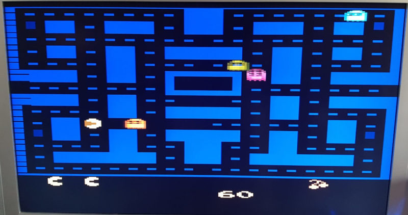 GS-Green-Retro-IT Atari 2600 Spiel Pac Man